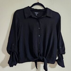 Simply Vera Wang Roll Tab Blouse